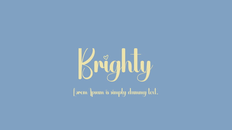 Brighty Font