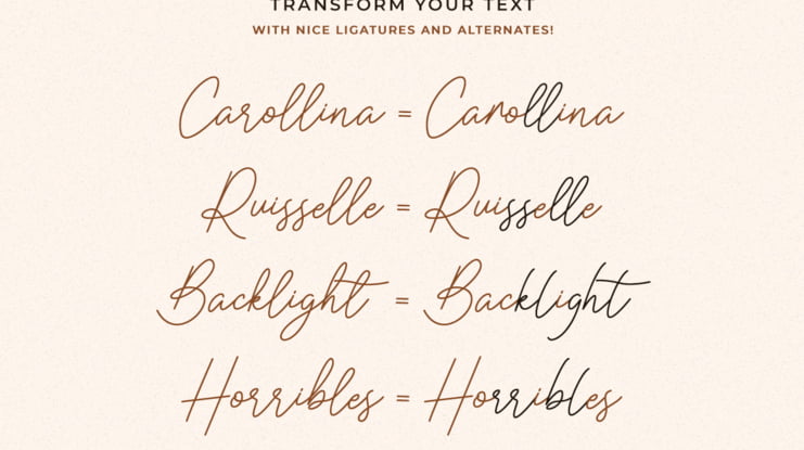 Caramella Font