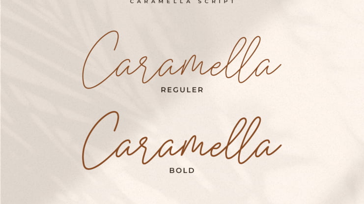 Caramella Font