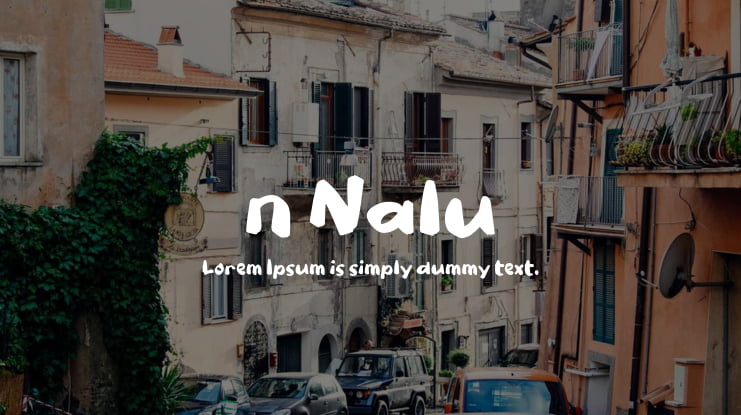 n Nalu Font