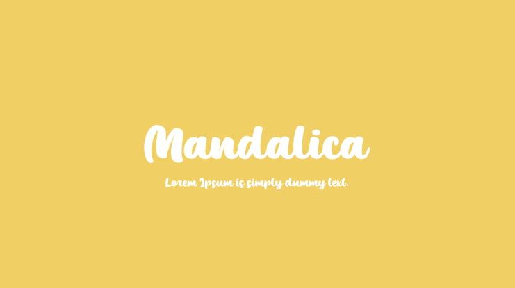 Mandalica Font