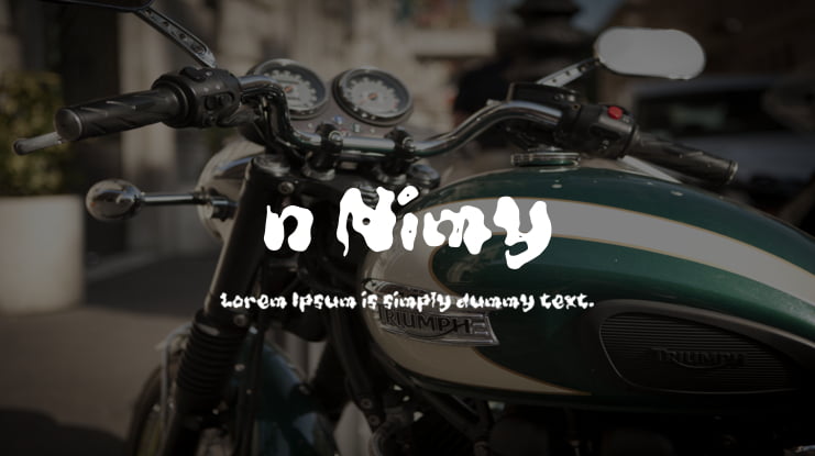 n Nimy Font