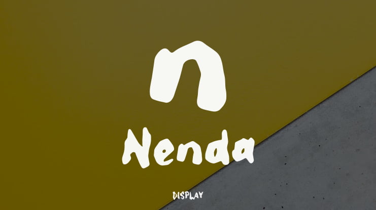 n Nenda Font