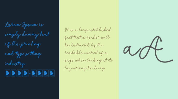 Layshy Font