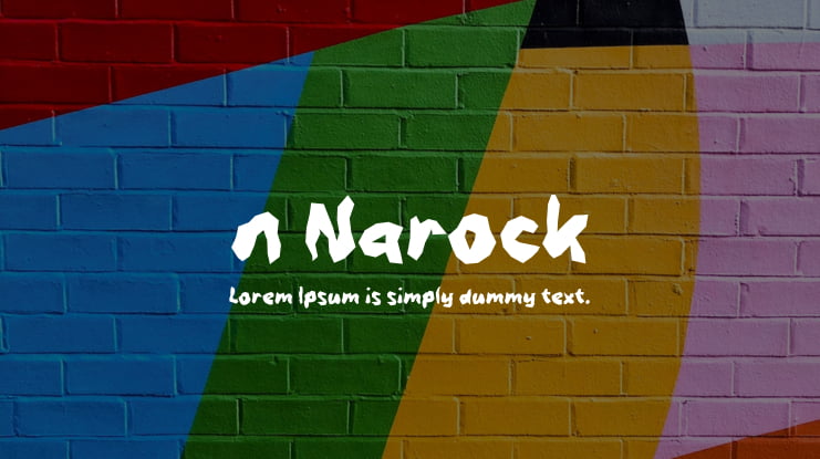 n Narock Font