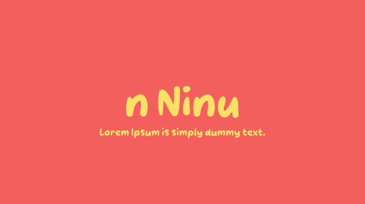 n Ninu Font