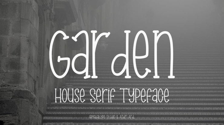 Garden House Serif Font