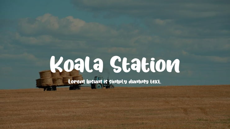 Koala Station Font