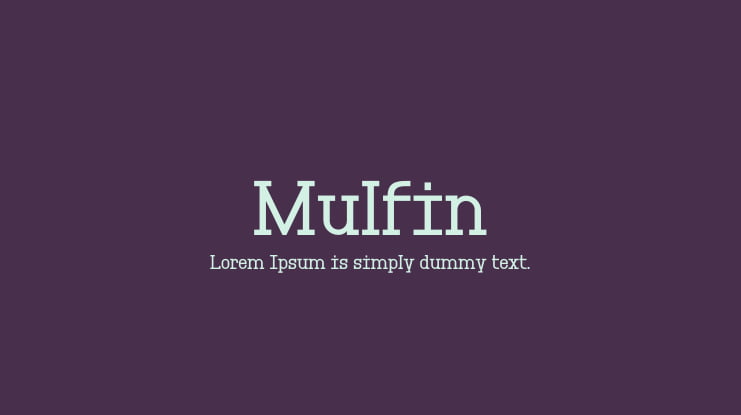 Mulfin Font