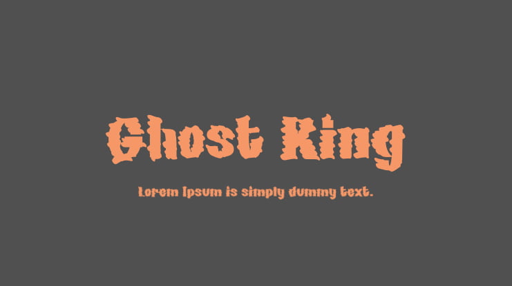 Ghost King Font