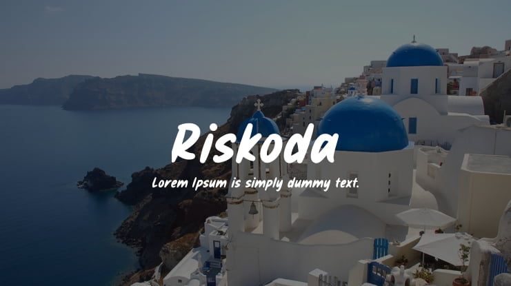 Riskoda Font