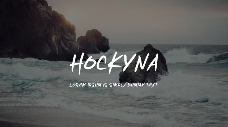 Hockyna Font