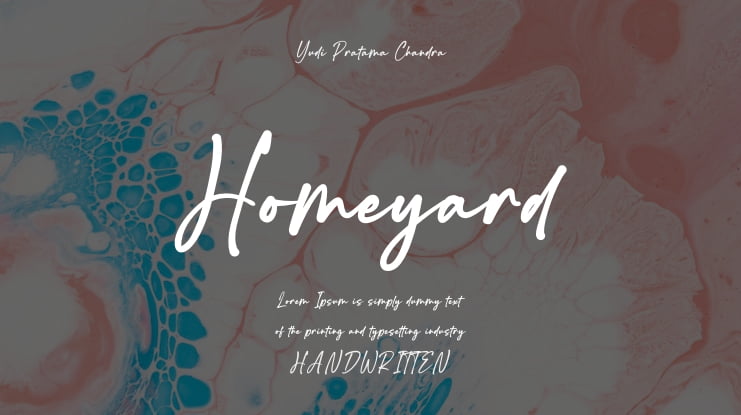 Homeyard Font