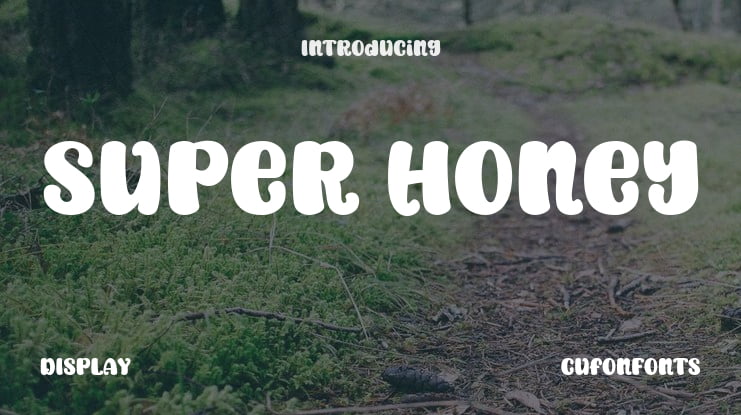 Super Honey Font