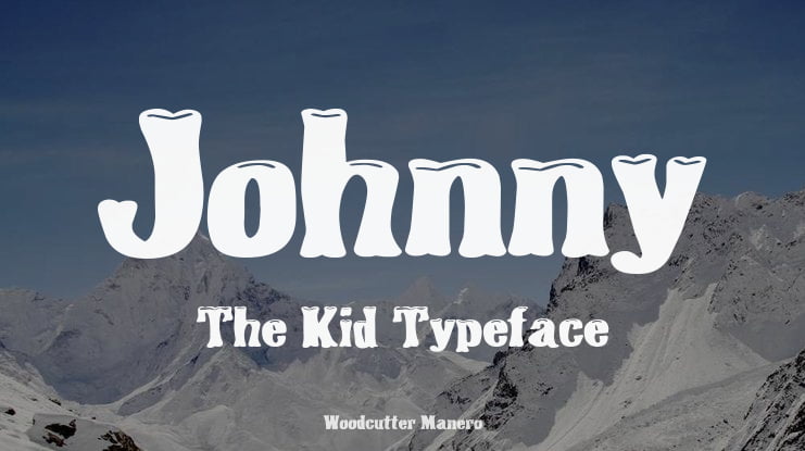 Johnny The Kid Font