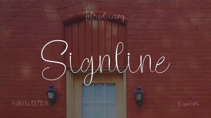 Signline Font