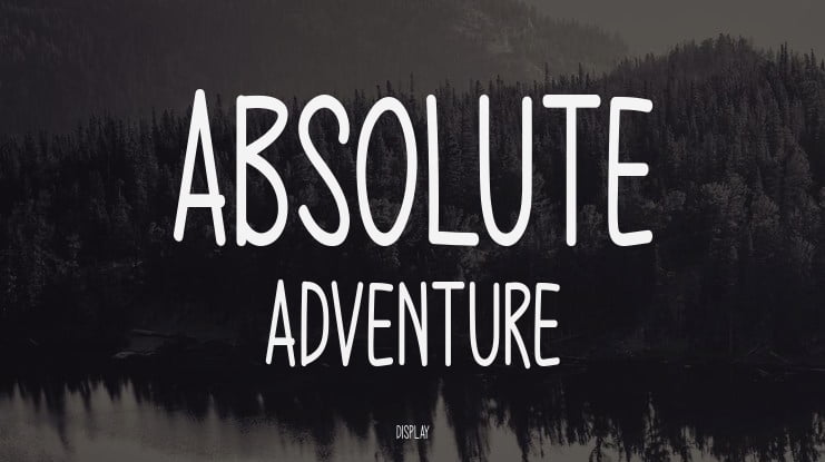 Absolute Adventure Font