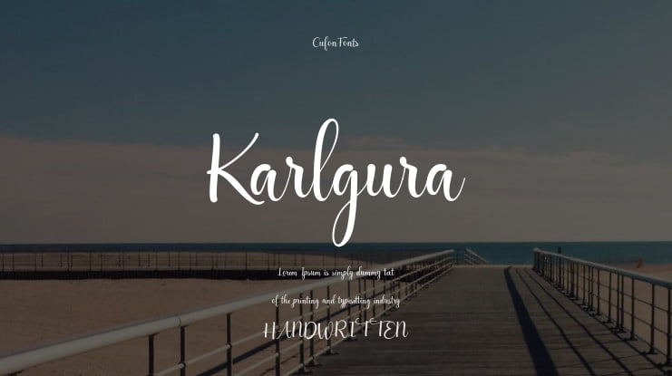 Karlgura Font