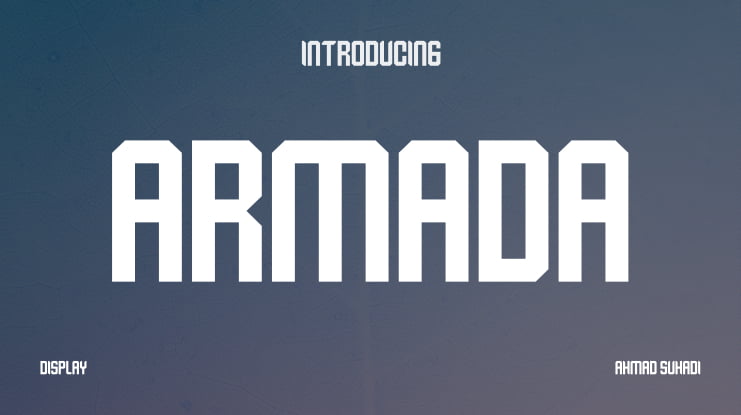 Armada Font Family