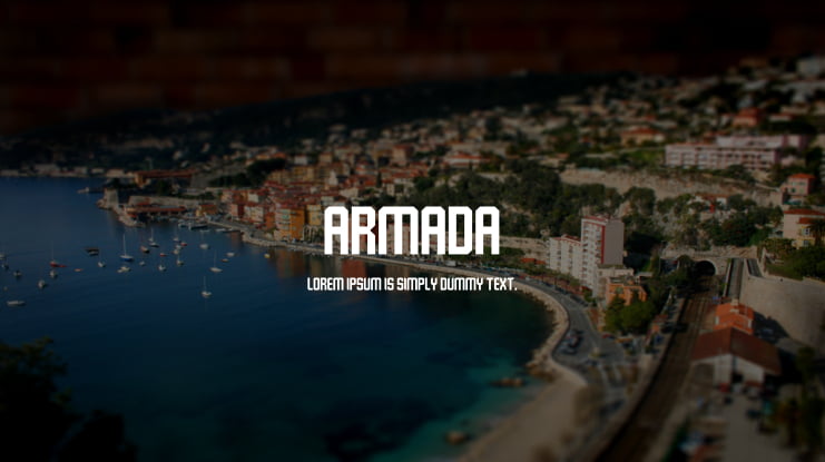 Armada Font Family