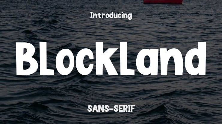 Blockland Font