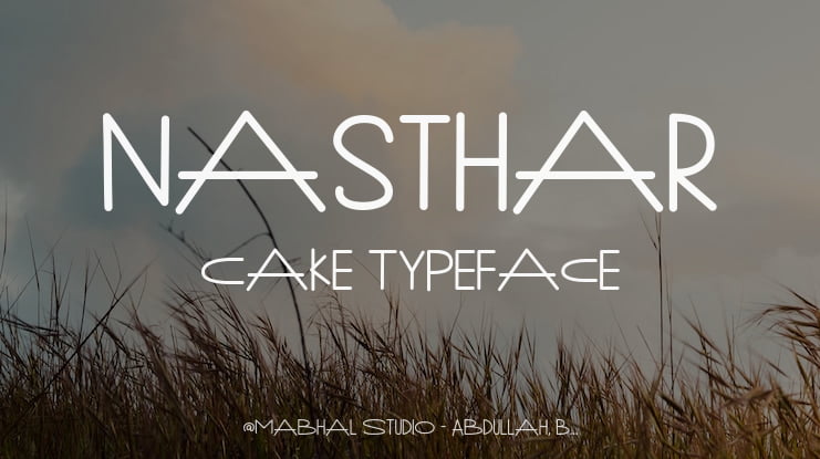 Nasthar Cake Font