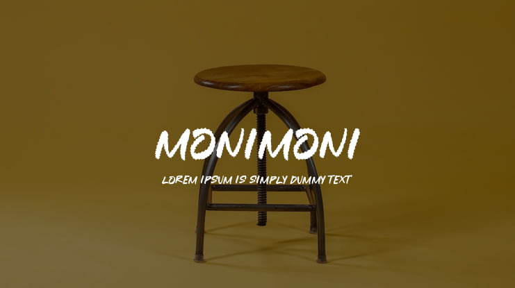 MONIMONI Font