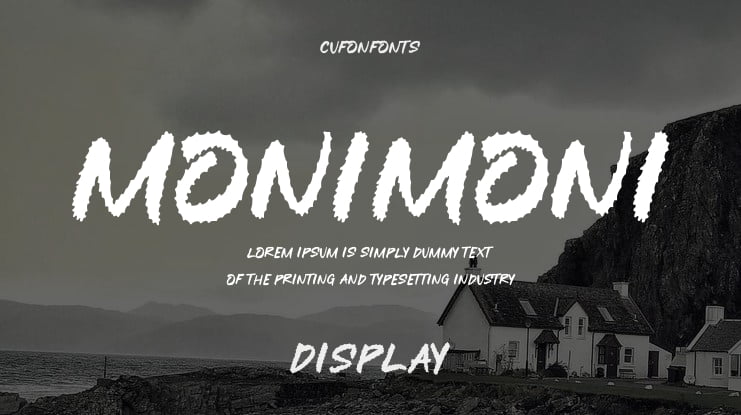 MONIMONI Font