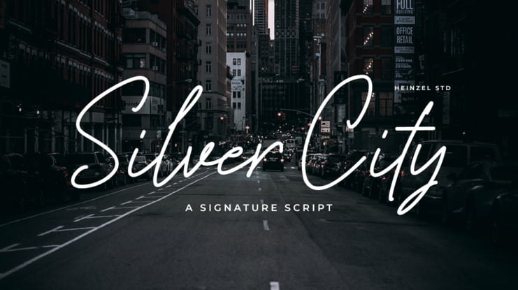 Silver City Font