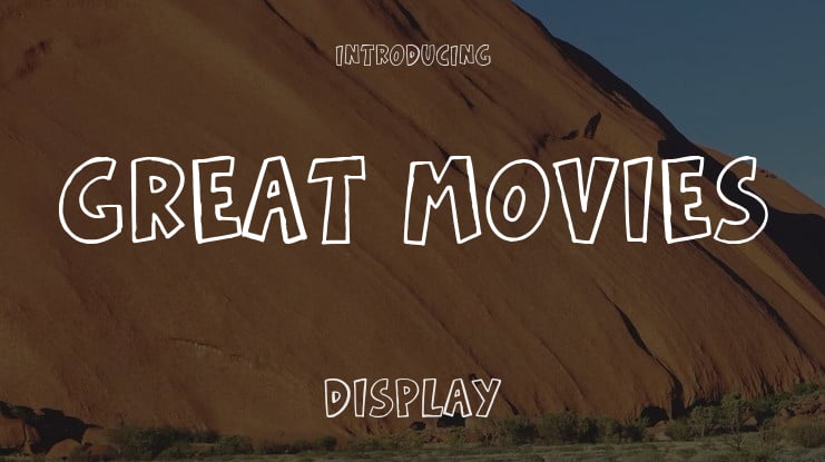 Great Movies Font