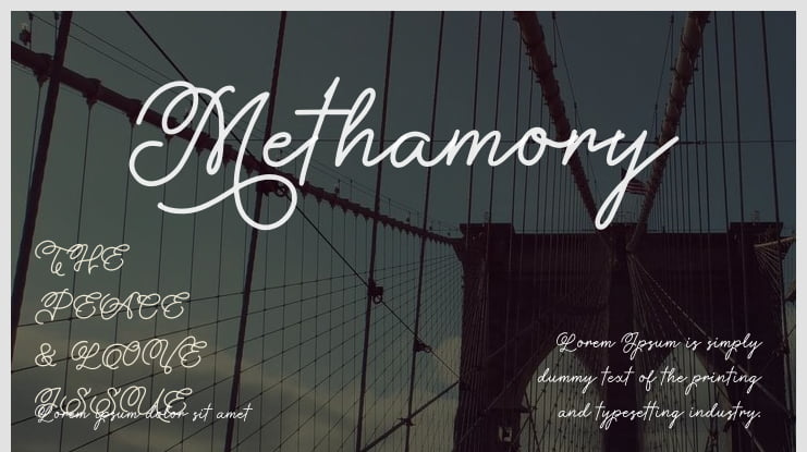 Methamory Font