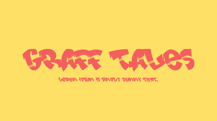 Graff Tales Font