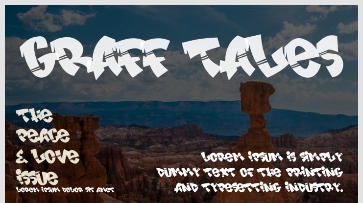 Graff Tales Font