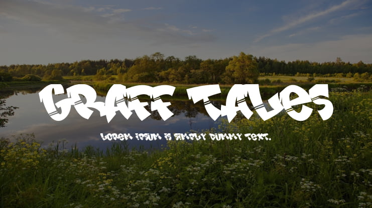 Graff Tales Font