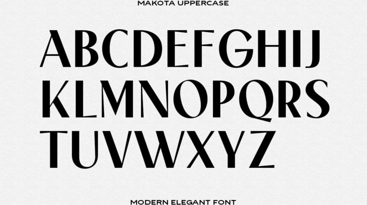 Makota Font