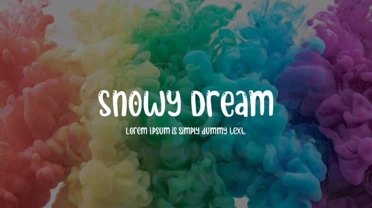 Snowy Dream Font