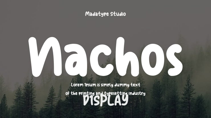 Nachos Font