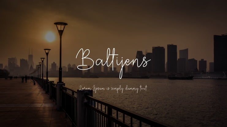 Baltijens Font