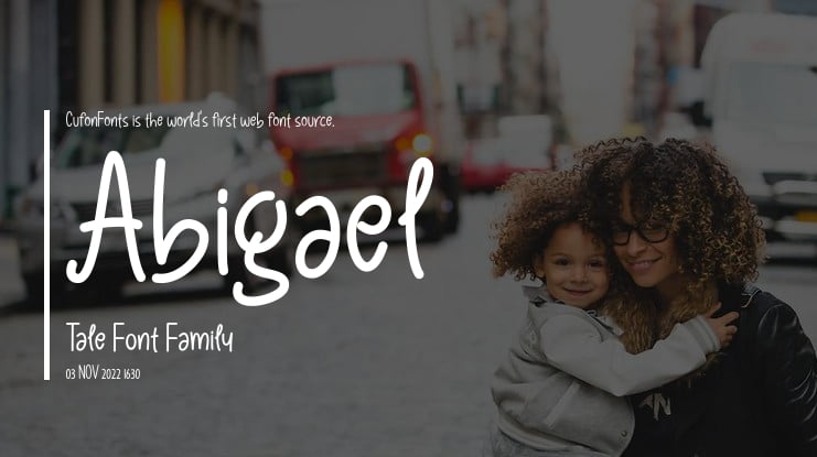 Abigael Tale Font