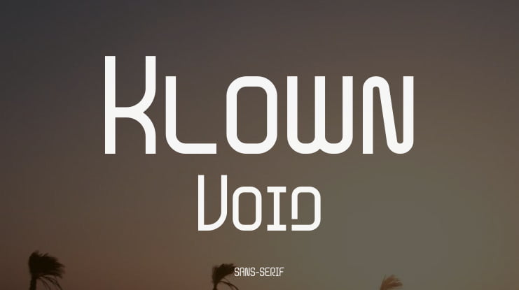 Klown Void Font