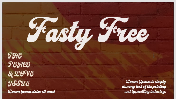 Fasty Free Font