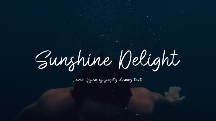 Sunshine Delight Font