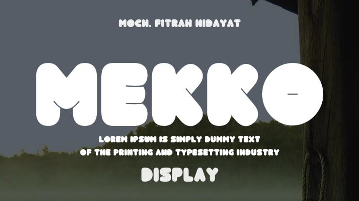 Mekko Font Family