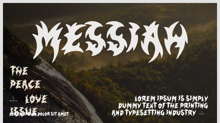 Messiah Font : Download Free for Desktop & Webfont