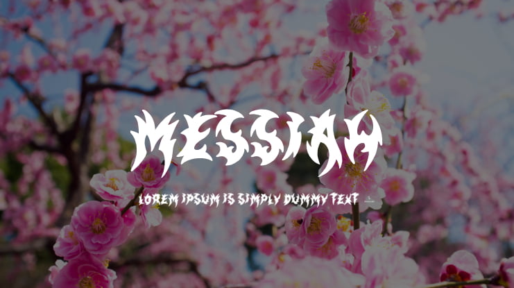 Messiah Font