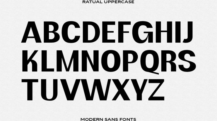 Ratual Font