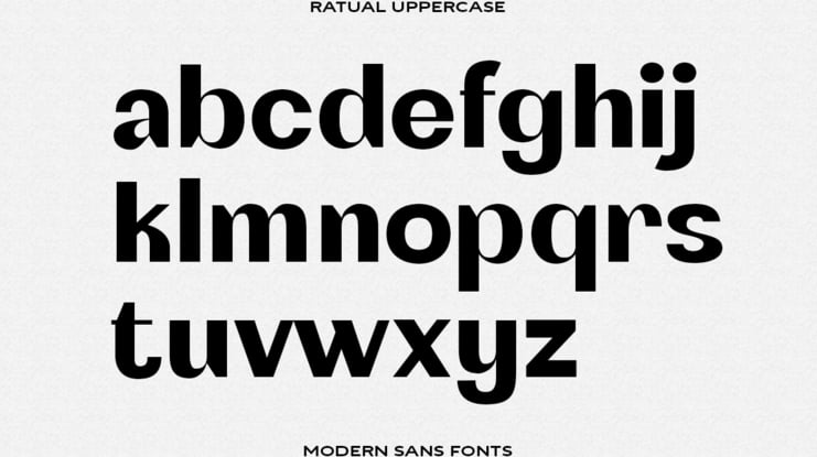 Ratual Font