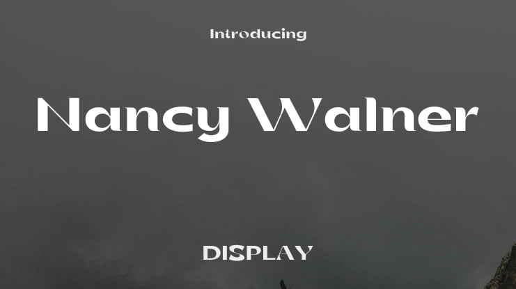 Nancy Walner Font