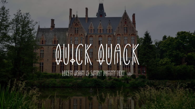 Quick Quack Font