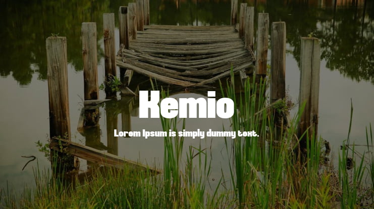 Kemio Font Family